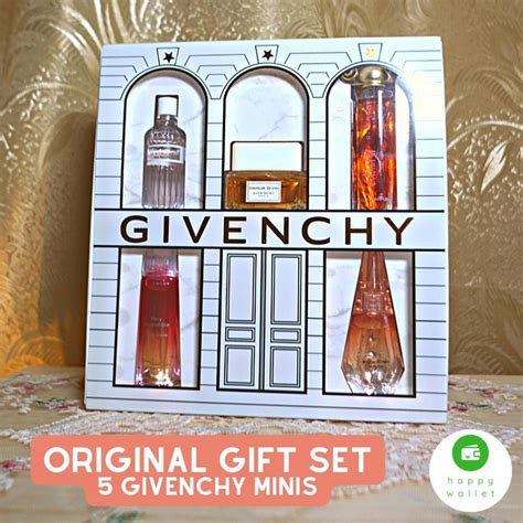 givenchy parfums tote bag original|givenchy miniature perfume gift sets.